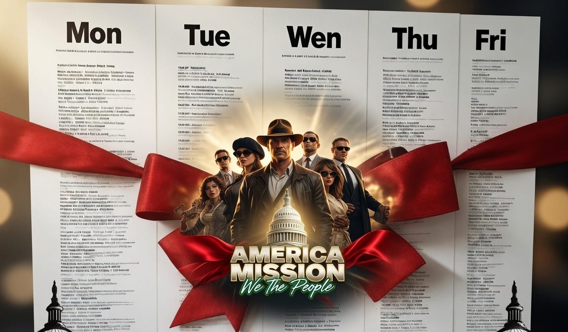 America Mission&trade; Friday Wrap-Up