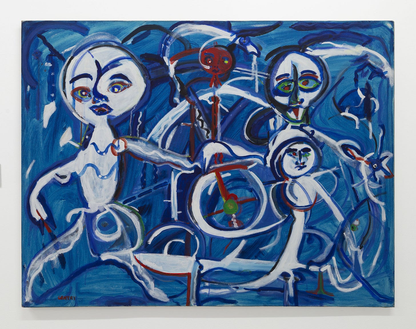 An American in Paris: Herbert Gentry Said His Paintings Possess a 'Certain  Spontaneity' and Reflect 'People I've Met Throughout the World' - Culture  Type An American in Paris: Herbert Gentry Said His Paintings Possess a 'Certain  Spontaneity' and Reflect 'People I've Met Throughout the World' - Culture  Type