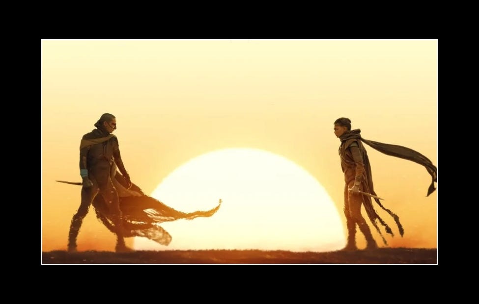 Zendaya And Timothée Chalamet Stand Tall In New Poster For ‘Dune: Part Three’