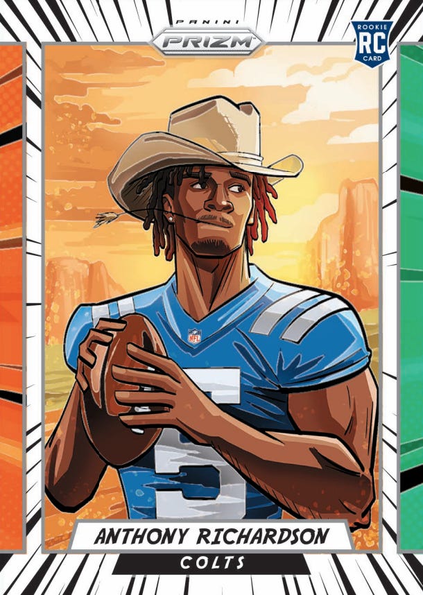 Detailed Image of 2023 Panini Prizm NF