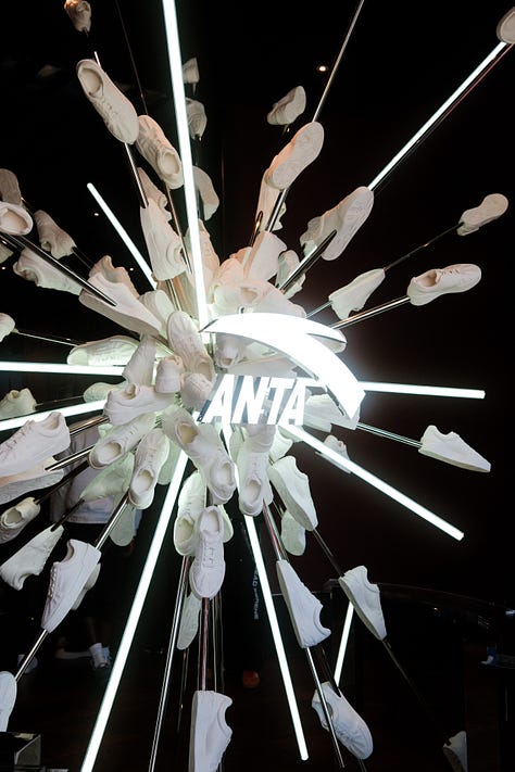 Anta's Beverly Hills store Grand Opening. 📸: Mitch Jacobs for Sneaker History