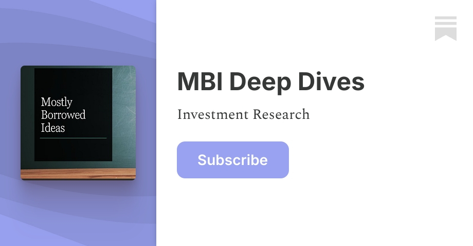 MBI Deep Dives | Substack