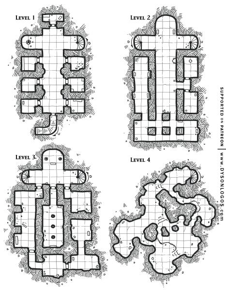 Dungeon of the Goblin Lotus (1200 dpi) Dungeon of the Goblin Lotus (1200 dpi)