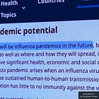 WHO Vows 'There Will Be Influenza Pandemics in the Future'
