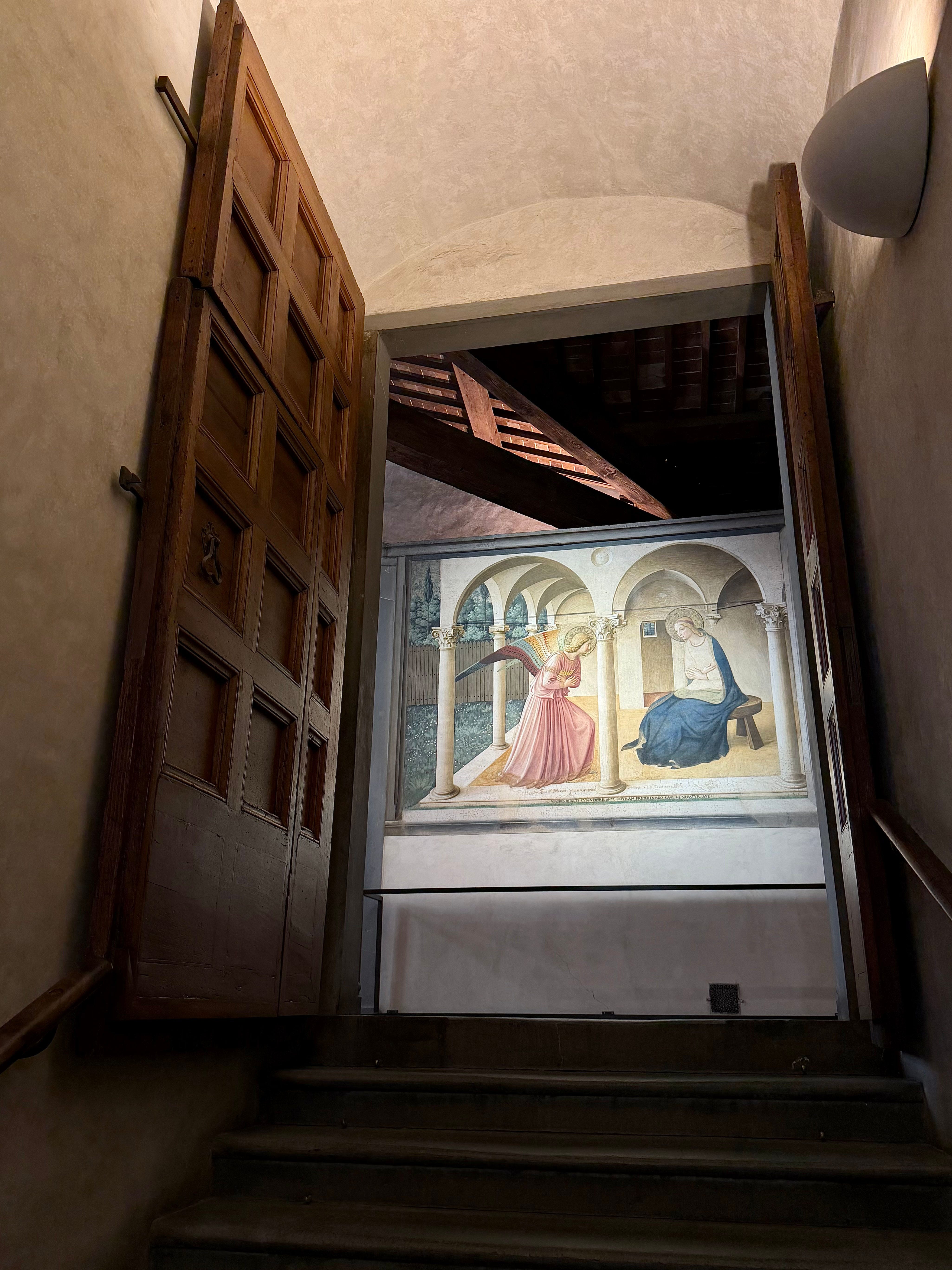 Praying with the Annunciation frescos by Fra Angelico at San Marco