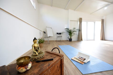 Our yoga studio and guesthouse in the Algarve