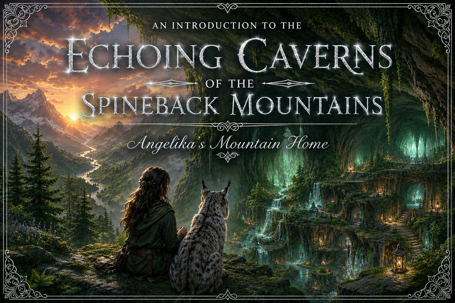 An introduction of the echoing caverns of the Spineback Mountains An introduction of the echoing caverns of the Spineback Mountains
