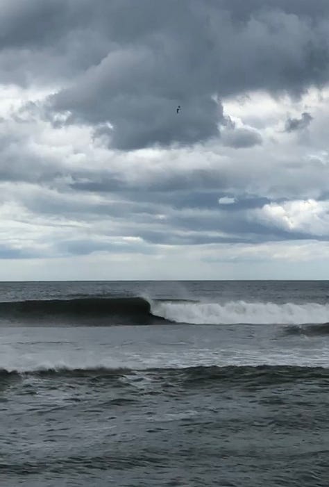 New Jersey Shore (LBI) surf check and bagels