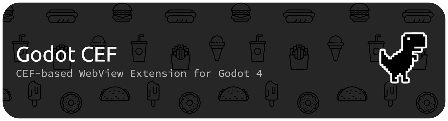 Image: Godot CEF Banner