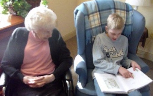 Jarrod and Grandma 2010 Jarrod and Grandma 2010