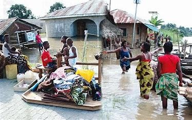 Image result for Flood Victims in Bayelsa State