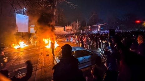 New protests erupt in Iran as supreme leader signals upcoming crackdown |  Iran | The Guardian