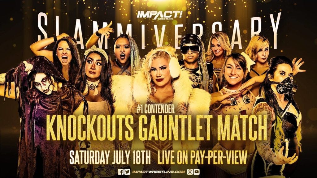 Die Suche nach der neuen #1-Herausforderin in einem Gauntlet For The Gold bei IMPACT Wrestling Slammiversary 2020 Die Suche nach der neuen #1-Herausforderin in einem Gauntlet For The Gold bei IMPACT Wrestling Slammiversary 2020