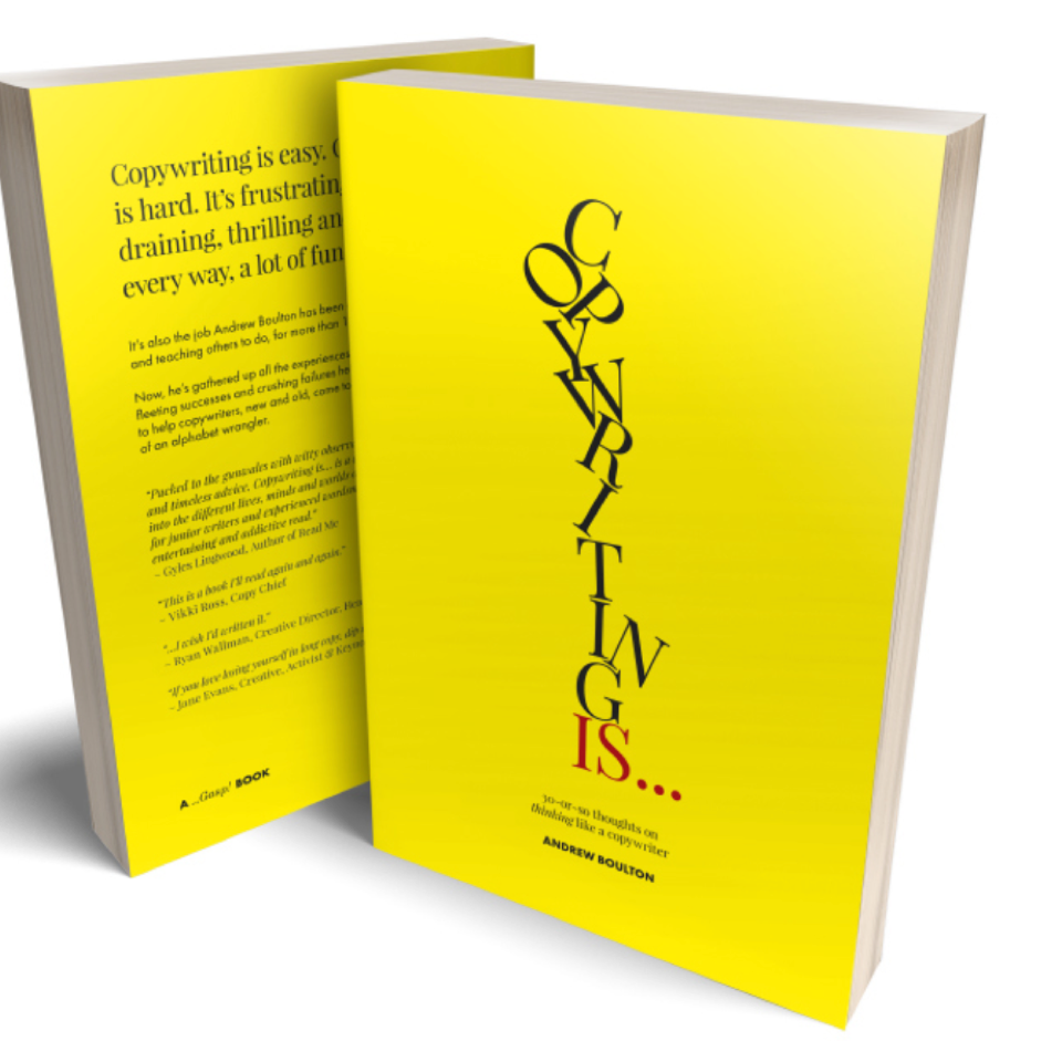 Copywriting (and other burdens)