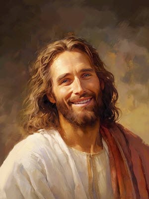 happy Jesus
