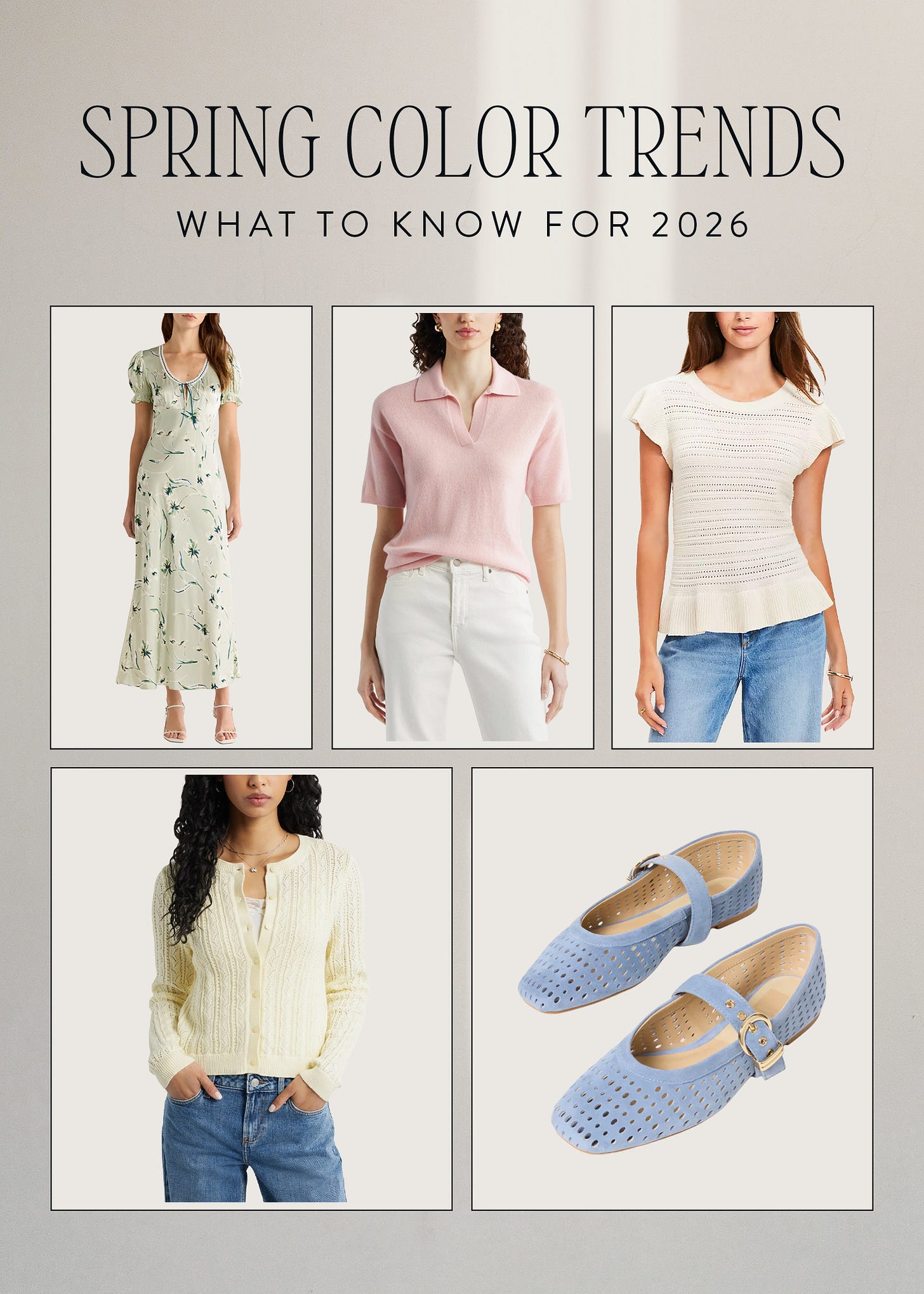 5 Colors Shaping Spring Style This Season