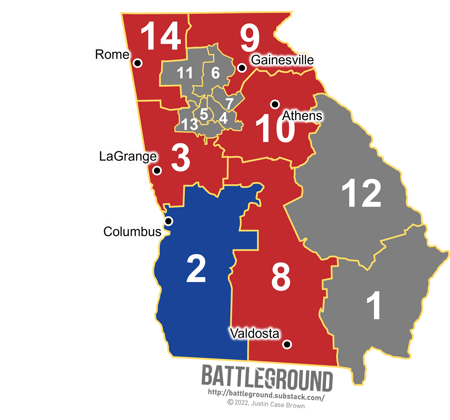 Georgia House Map Georgia House Map