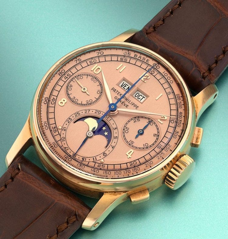 pink patek philippe 2499