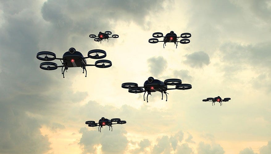 INDUSTRY PERSPECTIVE: Autonomous Swarm Drones New Face of Warfare INDUSTRY PERSPECTIVE: Autonomous Swarm Drones New Face of Warfare