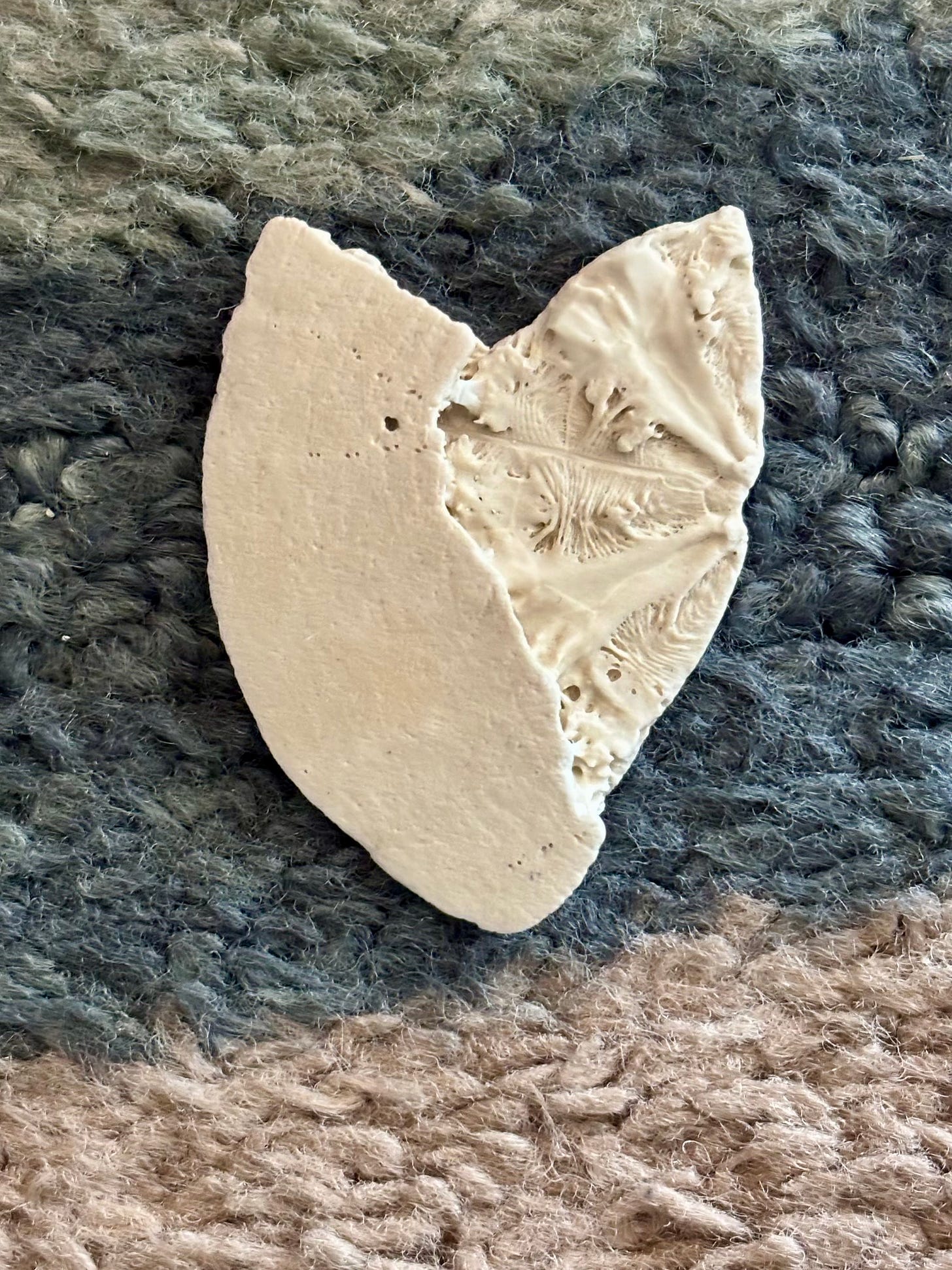 Even beauty holds its fractures and fossils.