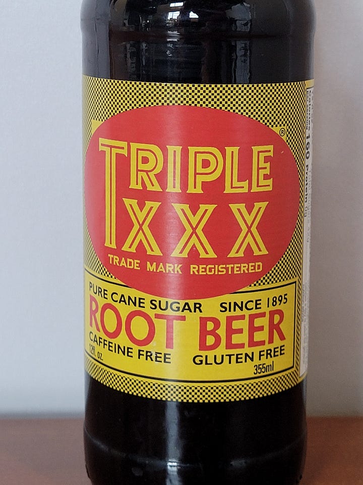 Triple XXX Root Beer