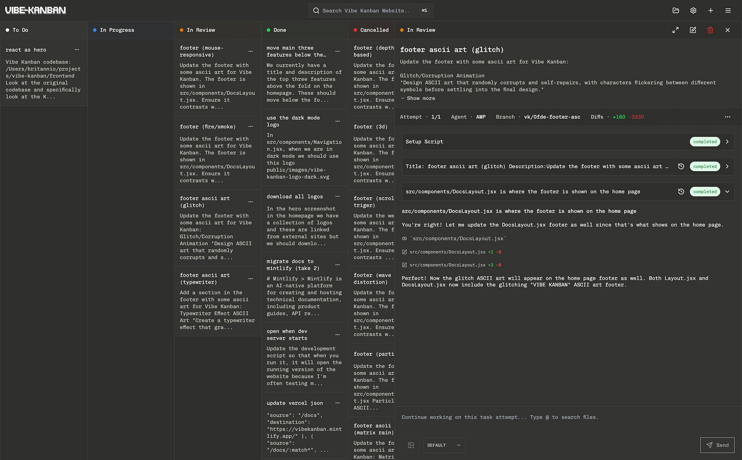 Vibe Kanban - Orchestrate AI Coding Agents