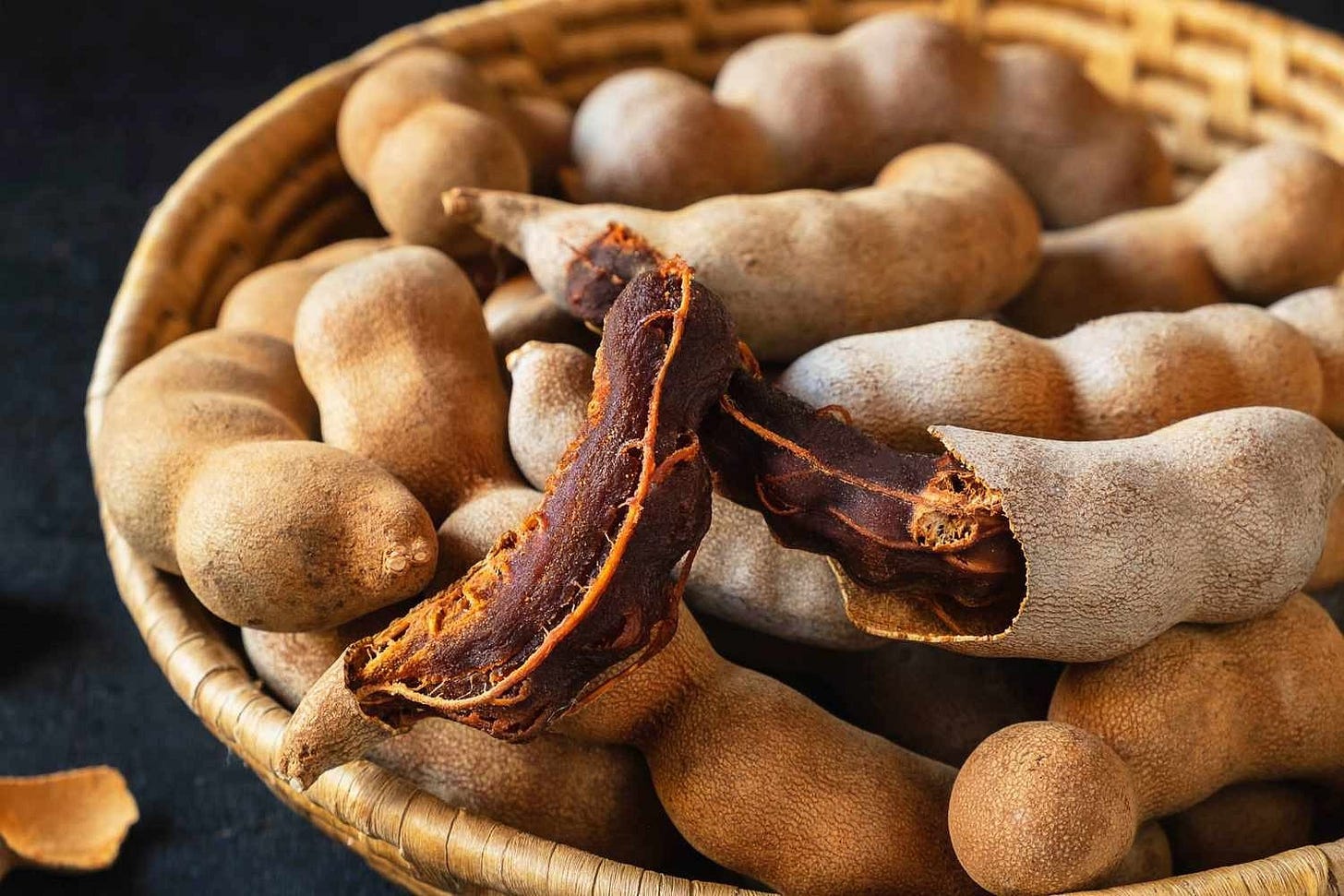 Organic Fresh Tamarind Fruit, Tamarind Fruit Picked From the ...