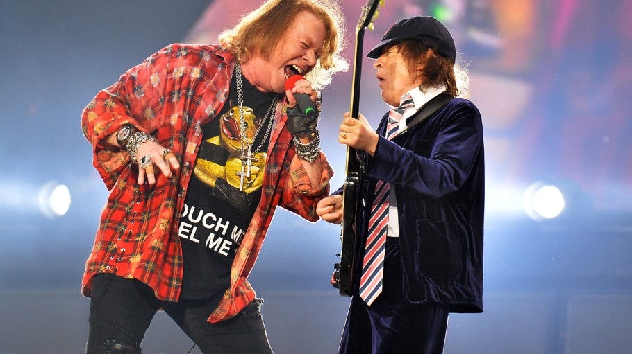 Axl Rose Joins AC/DC as Fabric of the Universe Comes Undone: Watch