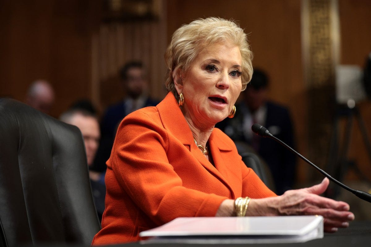 Linda McMahon Senate Confirmation Hearing