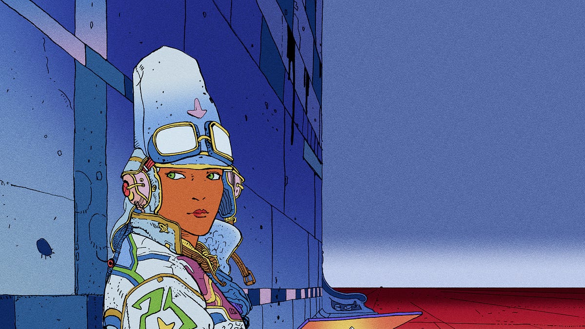 Moebius Starwatcher Master Study - a Retrospective