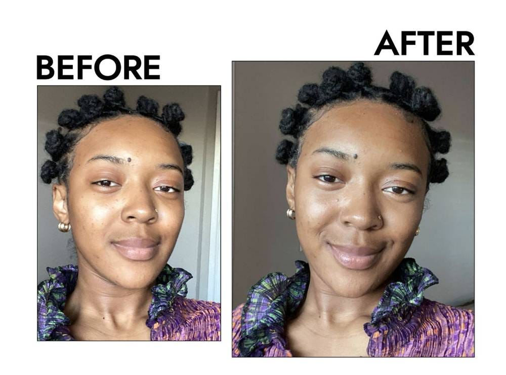 Before & After Photos By Janiah McKelton For Byrdie