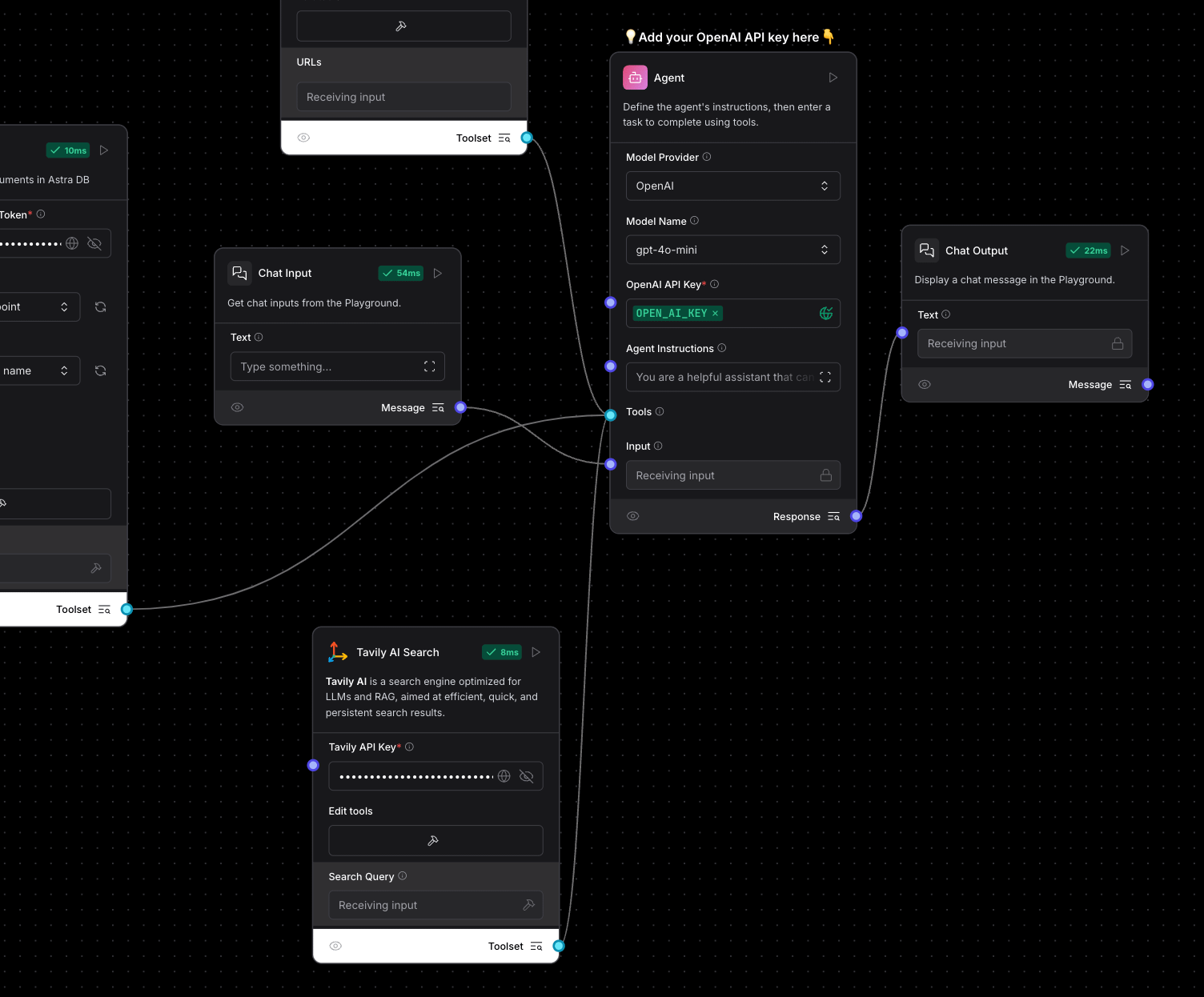Building an AI Agent with Langflow and RAG