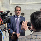 "I don't know a thing about it,” HPSCI Ranking Member Himes says of FBI's UFO unit