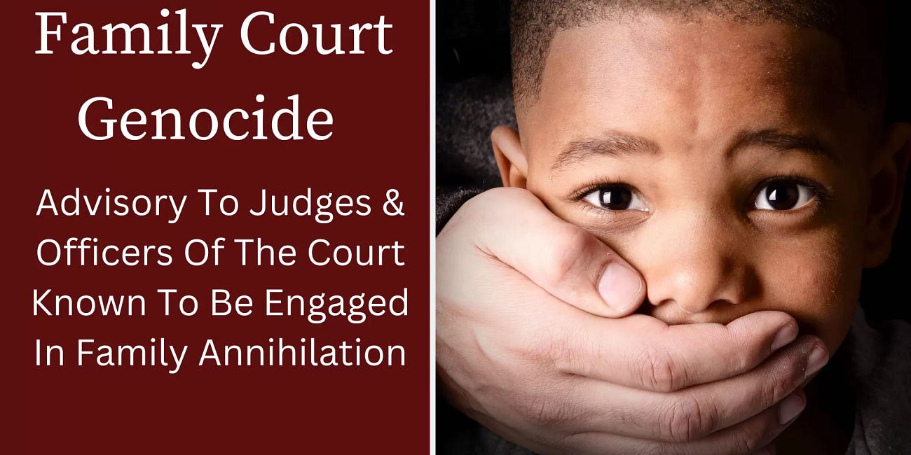 Family Court Corruption Litigated without Fear or Favor by FCVFC