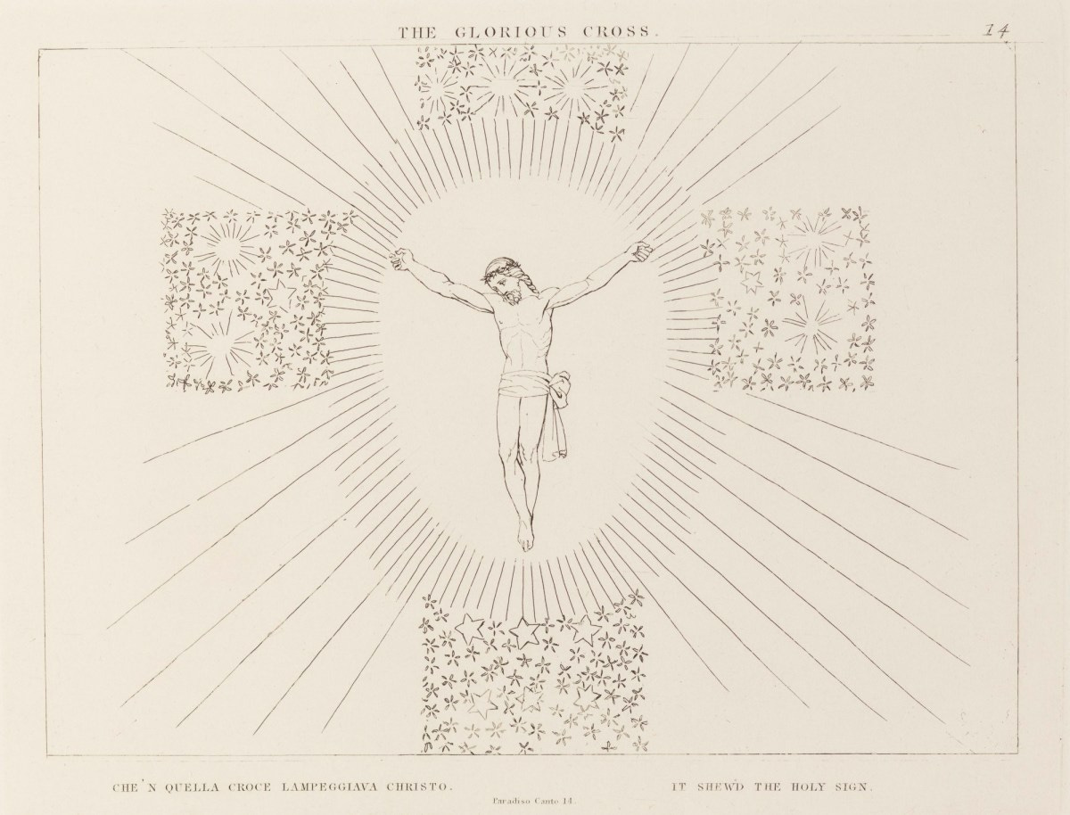 John Flaxman RA, 'The Glorious Cross' (from The Divine Comedy, Paradise )
