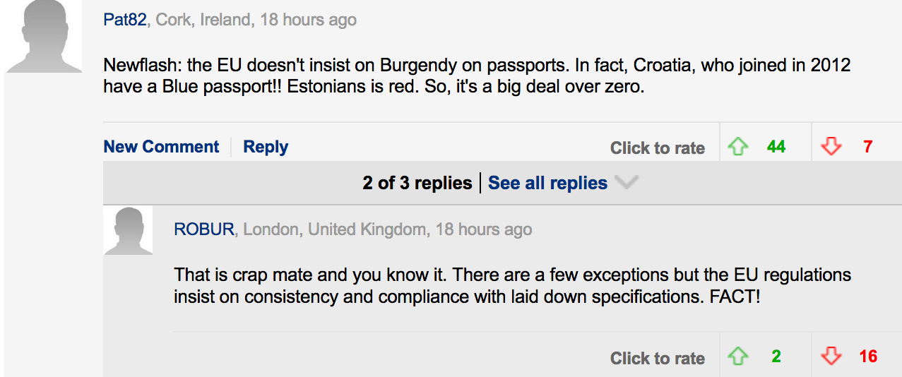 Blue Passports | DM Comment 12 Blue Passports | DM Comment 12