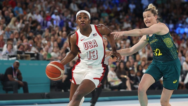 Jackie Young, Kah Copper lead USA basketball youth movement at Olympics
