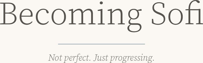 Becoming Sofi