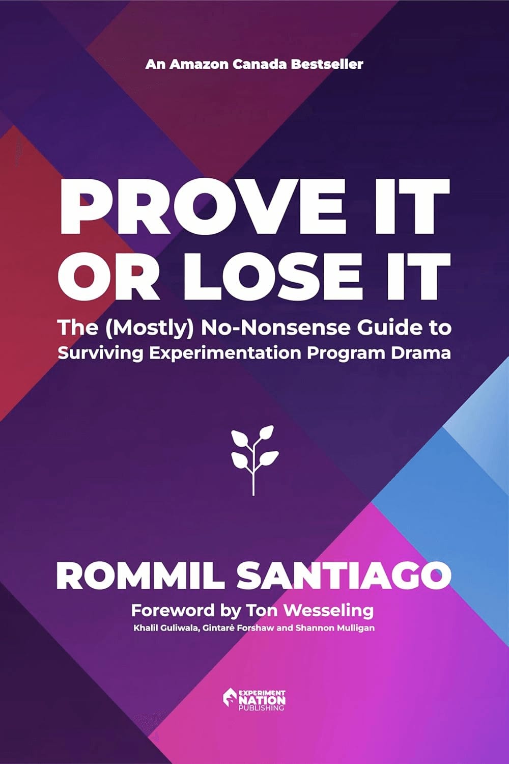 Prove it or lose it book cover