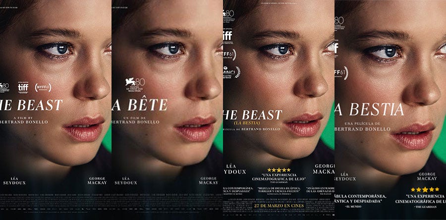 THE BEAST (LA BESTIA) posters - Web de cine fantástico, terror y ciencia  ficción