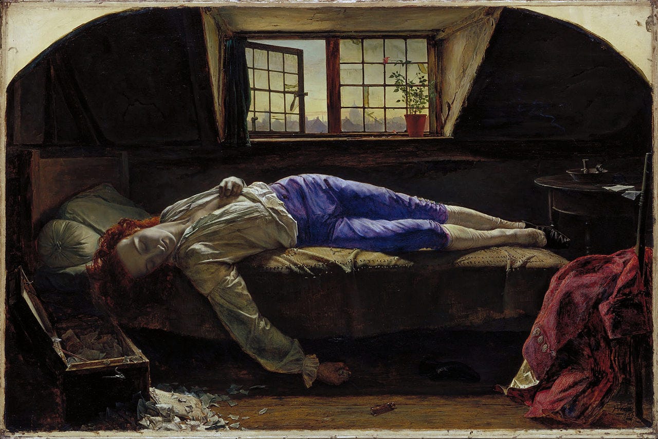 The Death of Chatterton - Wikipedia