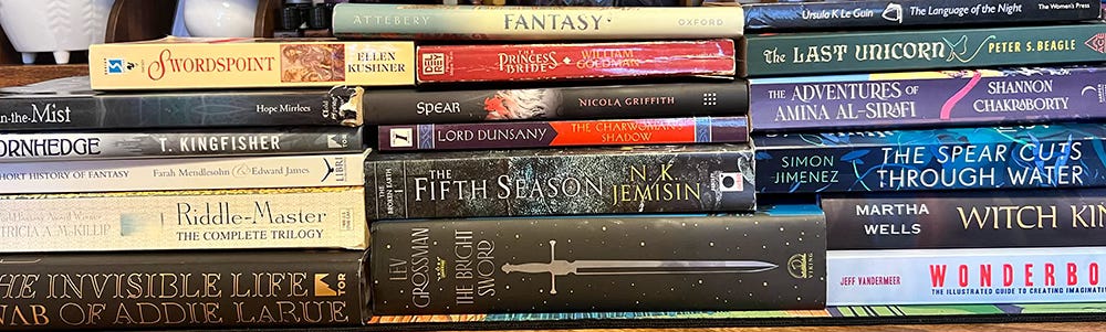stack of books on the list below