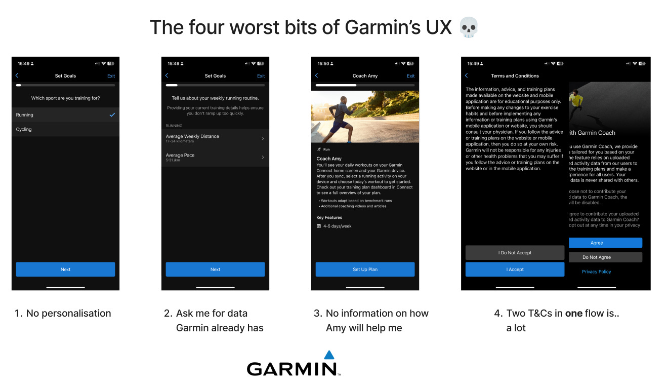 The four worst bits of Garmin’s UX