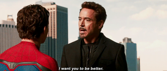 why tony stark was amazing in spider-man: homecoming! — COMICS! (mostly.)