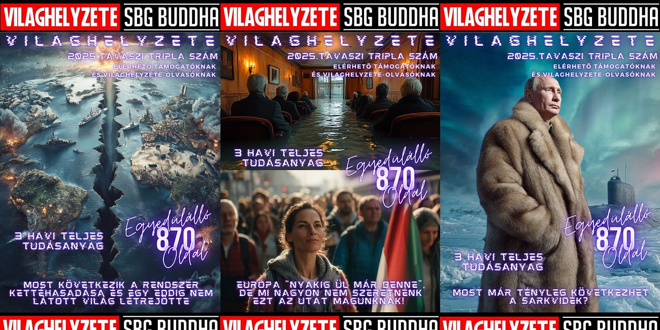 📌 MEGJELENT: A VilagHelyzete Könyvújság 2025.TAVASZI Tripla Száma Rekord 870 oldalon ITT érhető el!