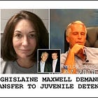 "President Trump limits his raping to adult women."~Ghislaine Maxwell