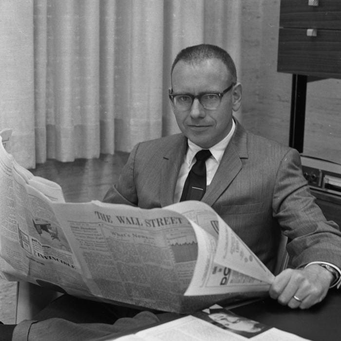 Warren Buffett in 1965. 