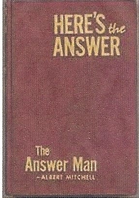 Here's the Answer by Albert Mitchell | Goodreads