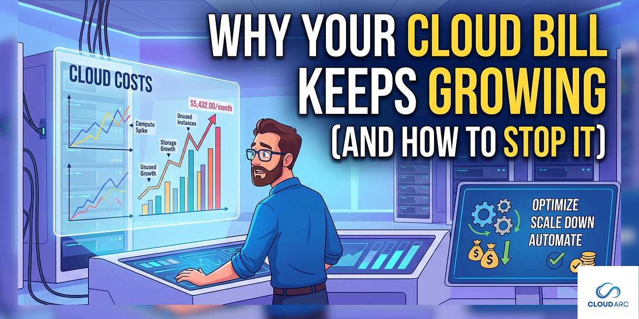 Why Your Cloud Bill Keeps Growing (And How to Stop It)