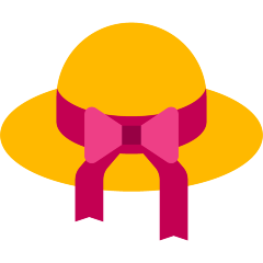 Woman’s Hat on Skype Emoticons 1.2